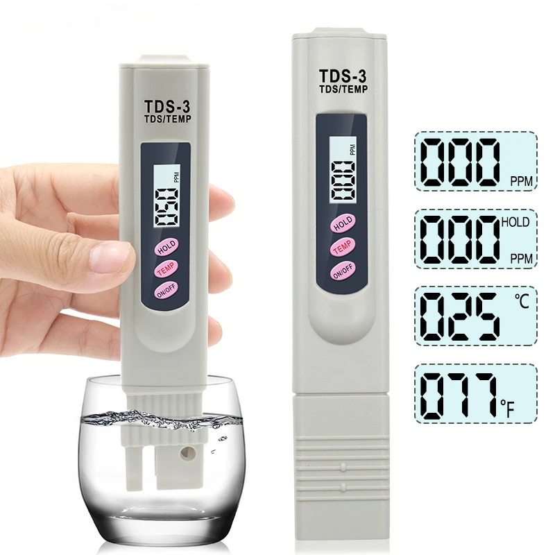 Marine Aquarium Equipment - 1/3 Pcs Portable LCD Digital TDS