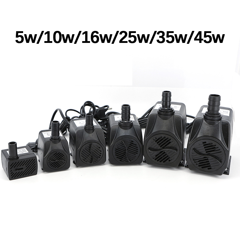 Marine Aquarium Equipment - 3/5/10/16/25/35/45W EU 220v Submersible Water mirco