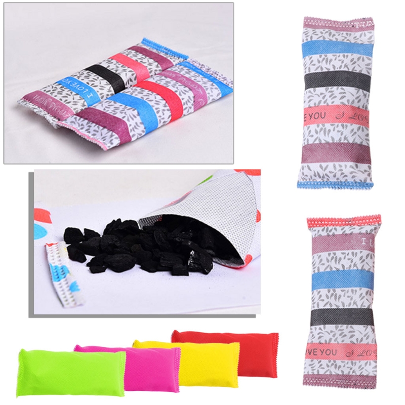 2 Chiếc Túi Than Tre Khử Mùi M - đánh giá và giá Activated Carbon Bag