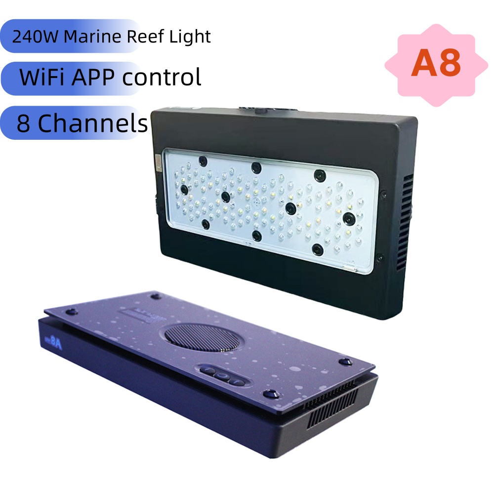A8se A8PRO II BLUE 240W Marine - đánh giá và giá Aquarium Blue Marine Reef