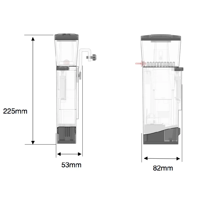 Bong Bóng Pháp Sư Mini Q Skimm - đánh giá và giá Marine Aquarium Dc Pump