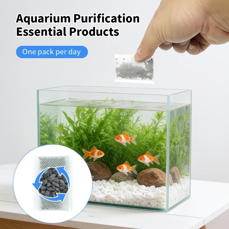 10/20/40Pcs Fish Tank Activate - đánh giá và giá Activated Carbon Bag