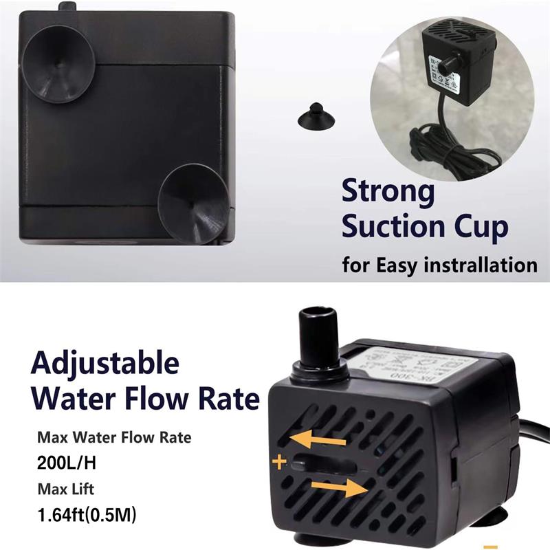 Mini Fish Tank Water Pump Easy - đánh giá và giá Marine Aquarium Dc Pump