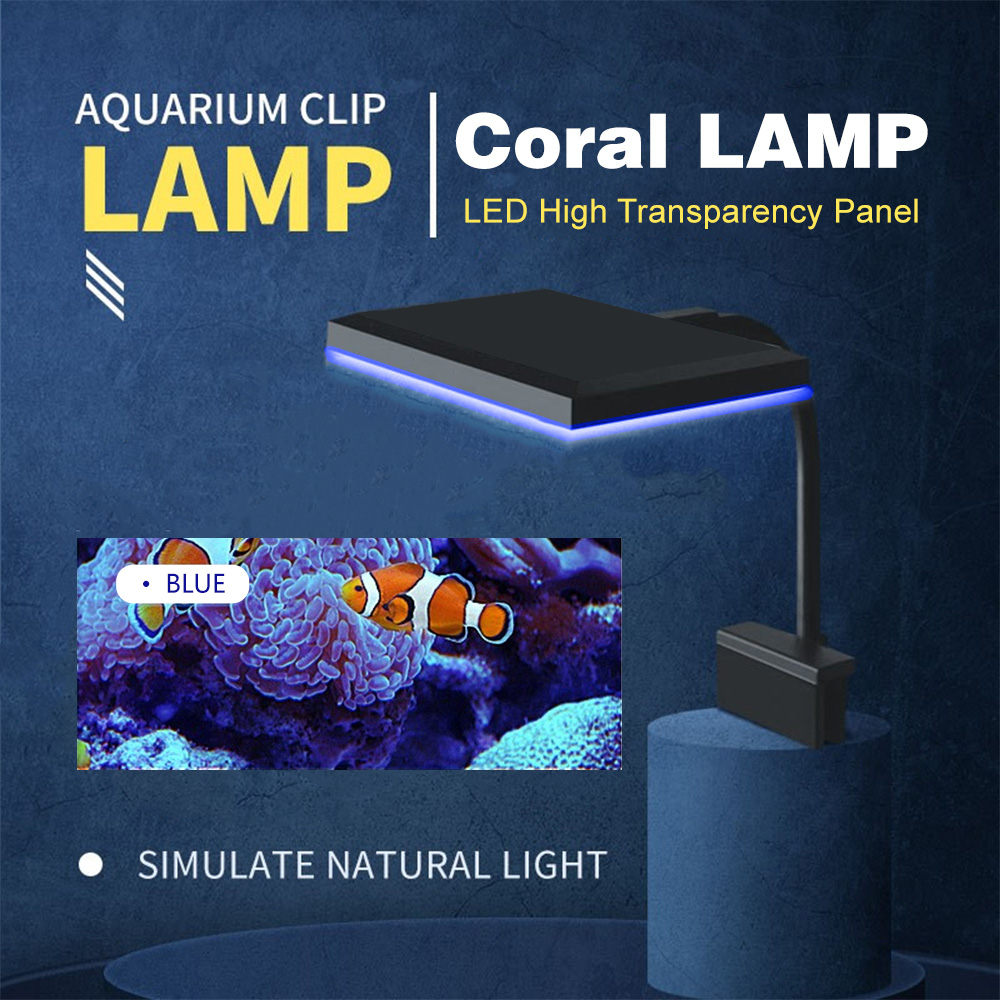 ASJD-07 LED Aquarium Clip On L - đánh giá và giá Aquarium Blue Marine Reef